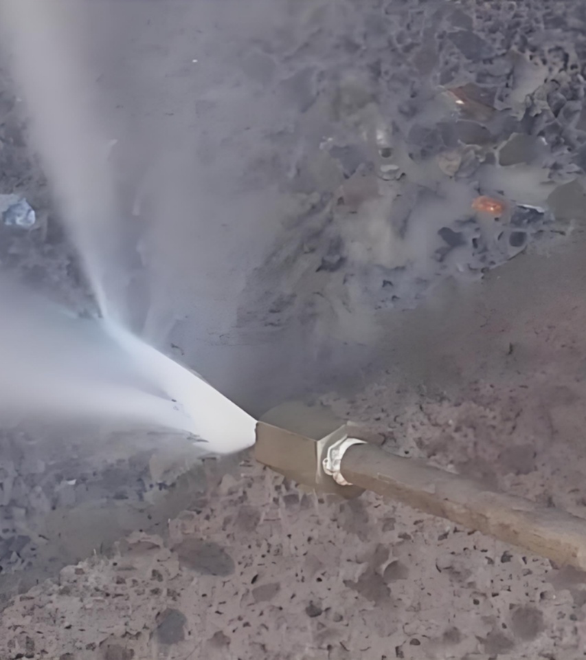 Concrete roughening treatment