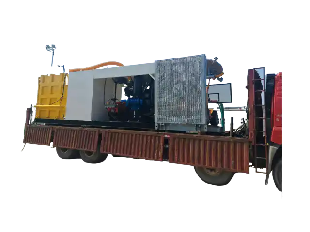 Airport runway glue removal machine